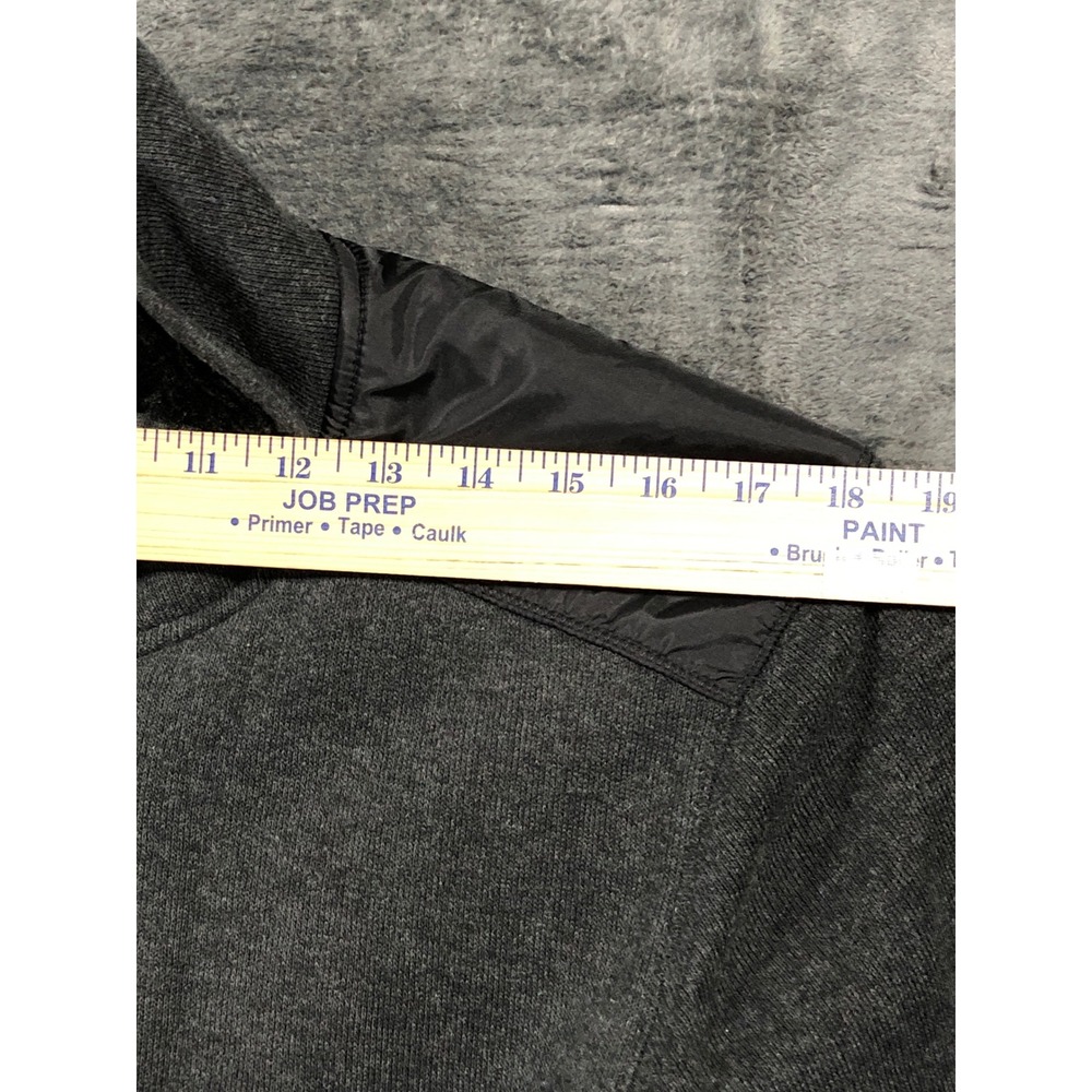 INC International Concepts Mens Full Zip Faux Fur Lined Sweater Jacket Grey M - Picture 3 of 7